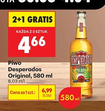 Piwo Desperados Original promocja w Biedronka