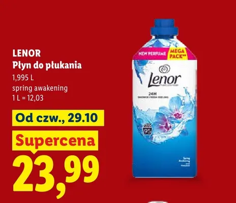 Płyn do płukania Lenor Spring Awakening promocja w Lidl