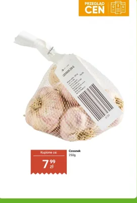 Czosnek 250 g promocja w Dino