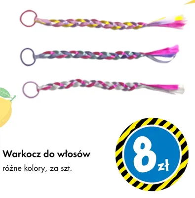 Warkocz do włosów TEDi promocja w Tedi