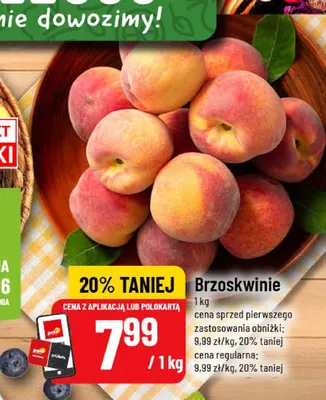 Brzoskwinie promocja w POLOmarket