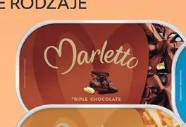 Lody familijne Marletto Triple Chocolate promocja w Biedronka