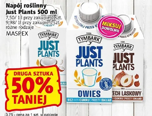 Napój roślinny ech łaskawka promocja w Prim Market