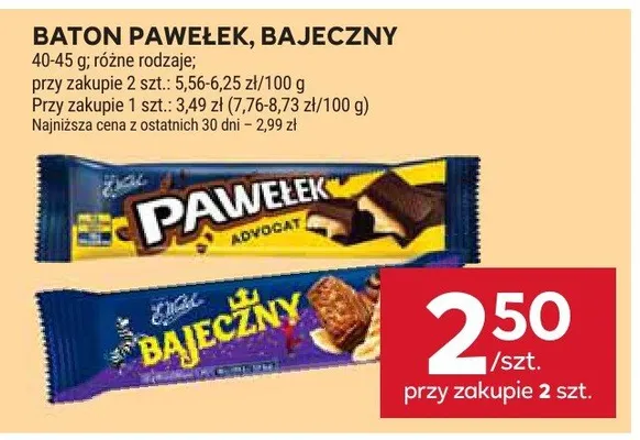 Baton bajeczny promocja w Stokrotka
