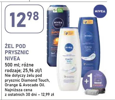Żel pod prysznic Nivea promocja w Stokrotka