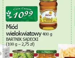 Miód wielokwiatowy Bartnik Sądecki promocja w CEZAR Delikatesy
