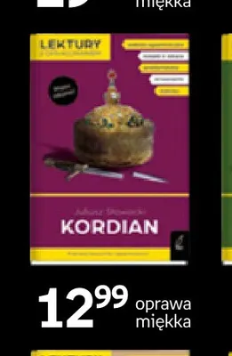 Książka Kordian oprawa miękka Wilga promocja w Empik