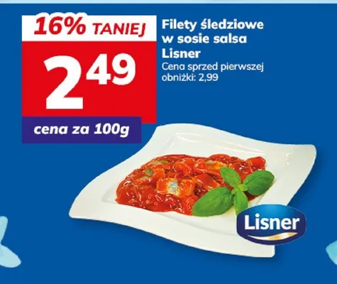 Filety śledziowe w oleju salsa promocja w Hitpol