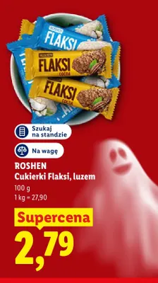 Cukierki Flaksi Roshen luzem promocja w Lidl