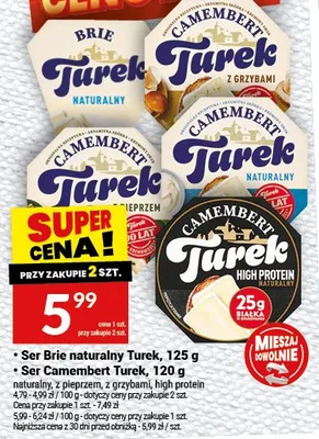 Ser camembert promocja w Twój Market