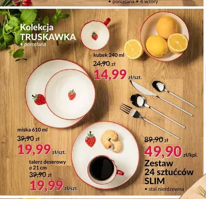Kubek Kolekcja Truskawka promocja w Salony Agata