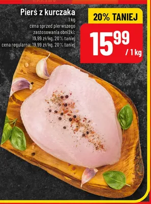Pierś z kurczaka promocja w POLOmarket