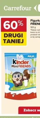 Figurka czekoladowa mini milk promocja w Carrefour