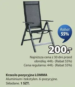 Krzesło pozycyjne Lomma promocja w Jysk