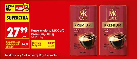 Kawa promocja w Biedronka