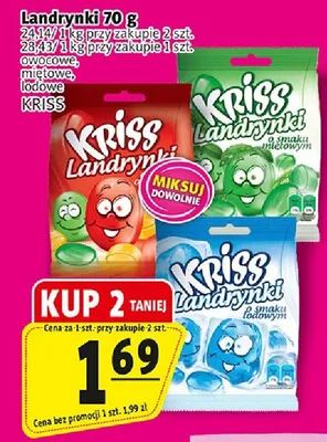 Landrynki 70g promocja w Prim Market