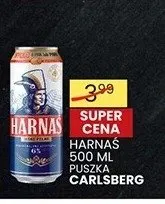 Piwo Harnaś puszka 500ml promocja w Wafelek