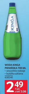 Woda Kinga Pienińska 700 ml promocja w Selgros