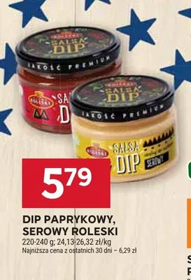Dip serowy Roleski promocja w Stokrotka