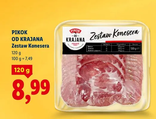Zestaw konesera promocja w Lidl