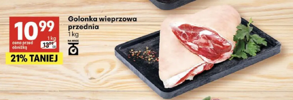 Golonka wieprzowa przednia promocja w Delikatesy Centrum