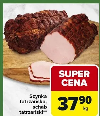 Szynka tatrzańska, schab tatrzański promocja w Carrefour Express