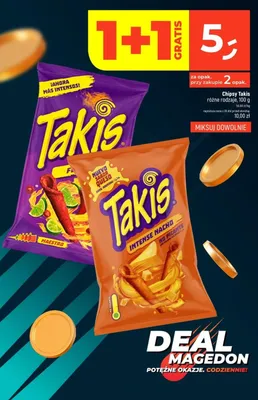 Chipsy Takis Maestro promocja w Dealz