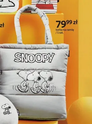 Torba na ramię Snoopy promocja w Dzień Dziecka
