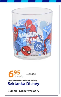 Szklanka Disney 250 ml promocja w Action