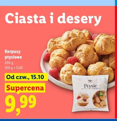 Korpusy ptysiowe promocja w Lidl