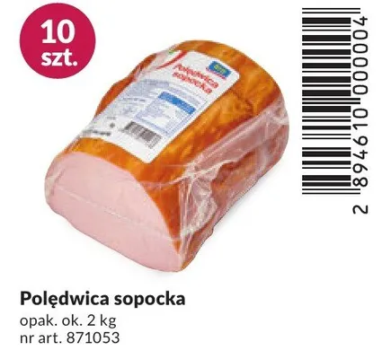 Polędwica sopocka promocja w Makro