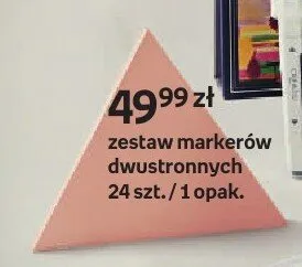 Zestaw markerów dwustronnych 24-pak Creadu promocja w Empik