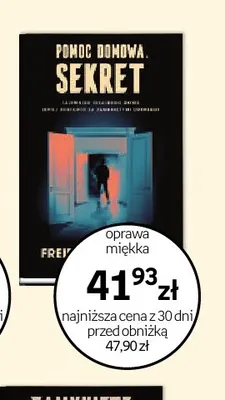 Książka Pomoc domowa Sekret Freida McFadden promocja w Empik