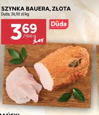 Szynka Złota Duda promocja w Stokrotka
