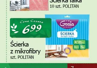 Ścierka z mikrofibry Gosia promocja w CEZAR Delikatesy
