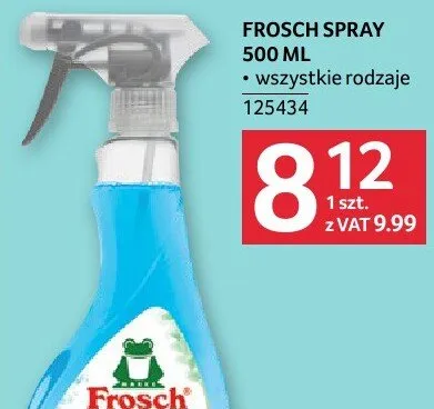 Spray Frosch Sodowy 500 ml promocja w Selgros