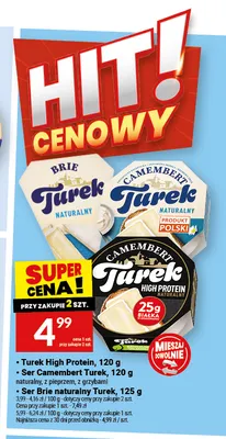 Ser Camembert z grzybami Turek promocja w Twój Market