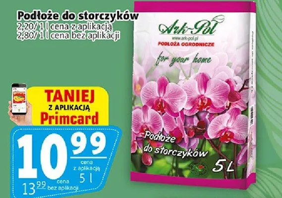 Podłoże do storczyków promocja w Prim Market