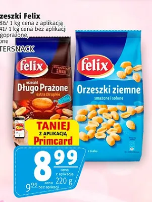 Orzeszki Felix długoprażone promocja w Prim Market