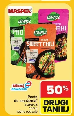 Pasta do smażenia Sweet Chili Łowicz promocja w Carrefour