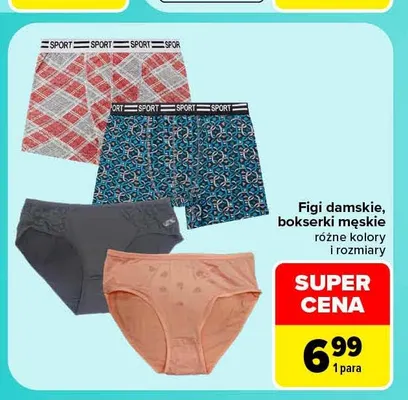 Bokserki męskie promocja w Carrefour