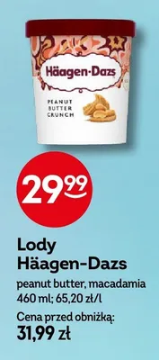 Lody Häagen-Dazs macadamia promocja w Żabka