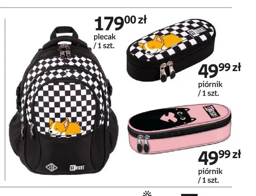 Plecak szkolny St.Right promocja w Empik