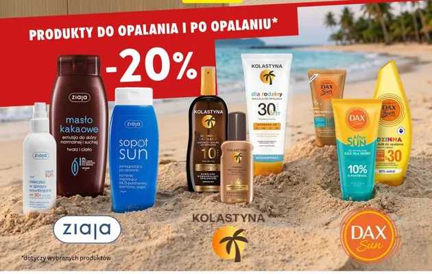 Turbo przyspieszacz opalania Kolastyna promocja w Intermarche