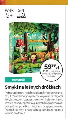 Gra Smyki na leśnych dróżkach Muduko promocja w Empik