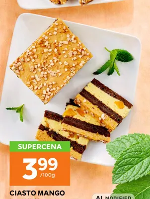 Ciasto mango Bizon promocja w Stokrotka