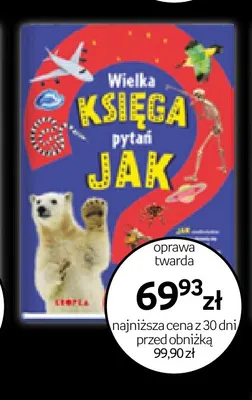 Książka Wielka księga pytań Jak oprawa twarda promocja w Empik