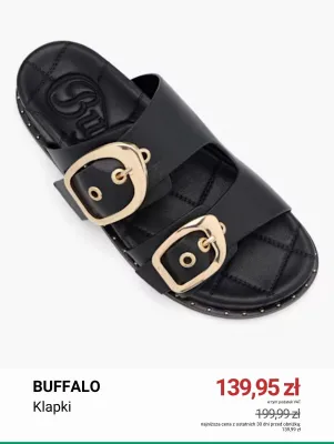 Klapki Buffalo promocja w Deichmann