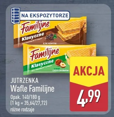 Wafle familijne promocja w Aldi