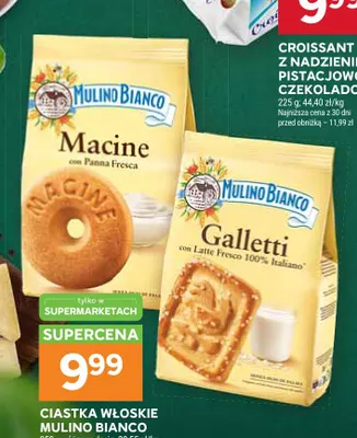 Ciastka włoskie Mulino Bianco Galletti promocja w Stokrotka